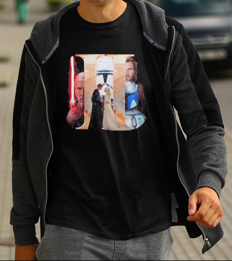 Attack Of The Clones Rebel Scum Iconic Star Wars Characters And Scenes T-Shirt