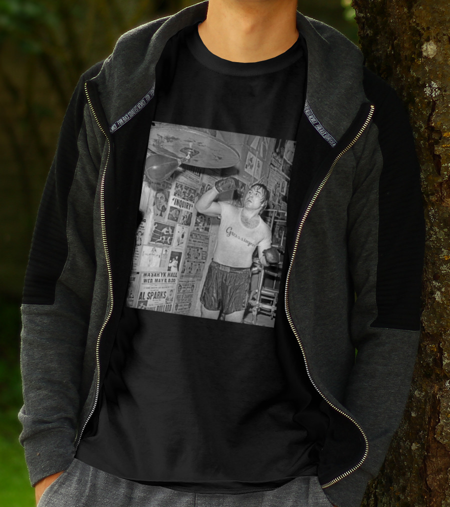 Boxing Legend George Chuvalo Training At Grossinger's Gym Historical Photograph T-Shirt