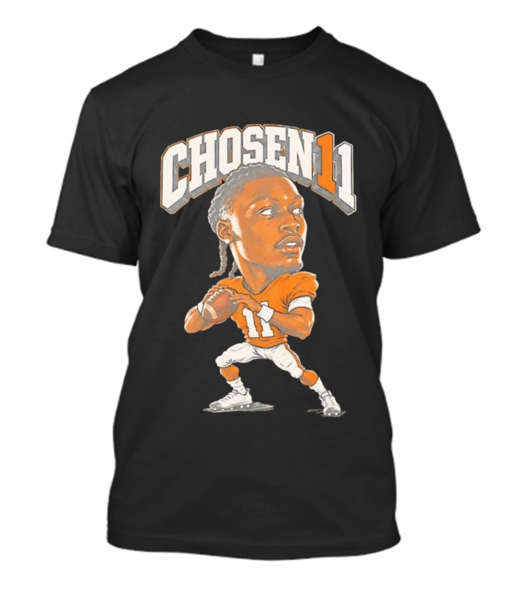 Chosen 11 Tennessee Football Talk Nico Iamaleava Quarterback T-Shirt