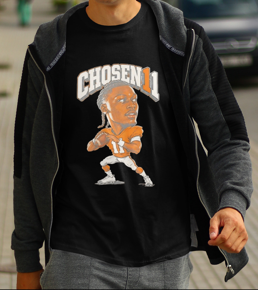 Chosen 11 Tennessee Football Talk Nico Iamaleava Quarterback T-Shirt