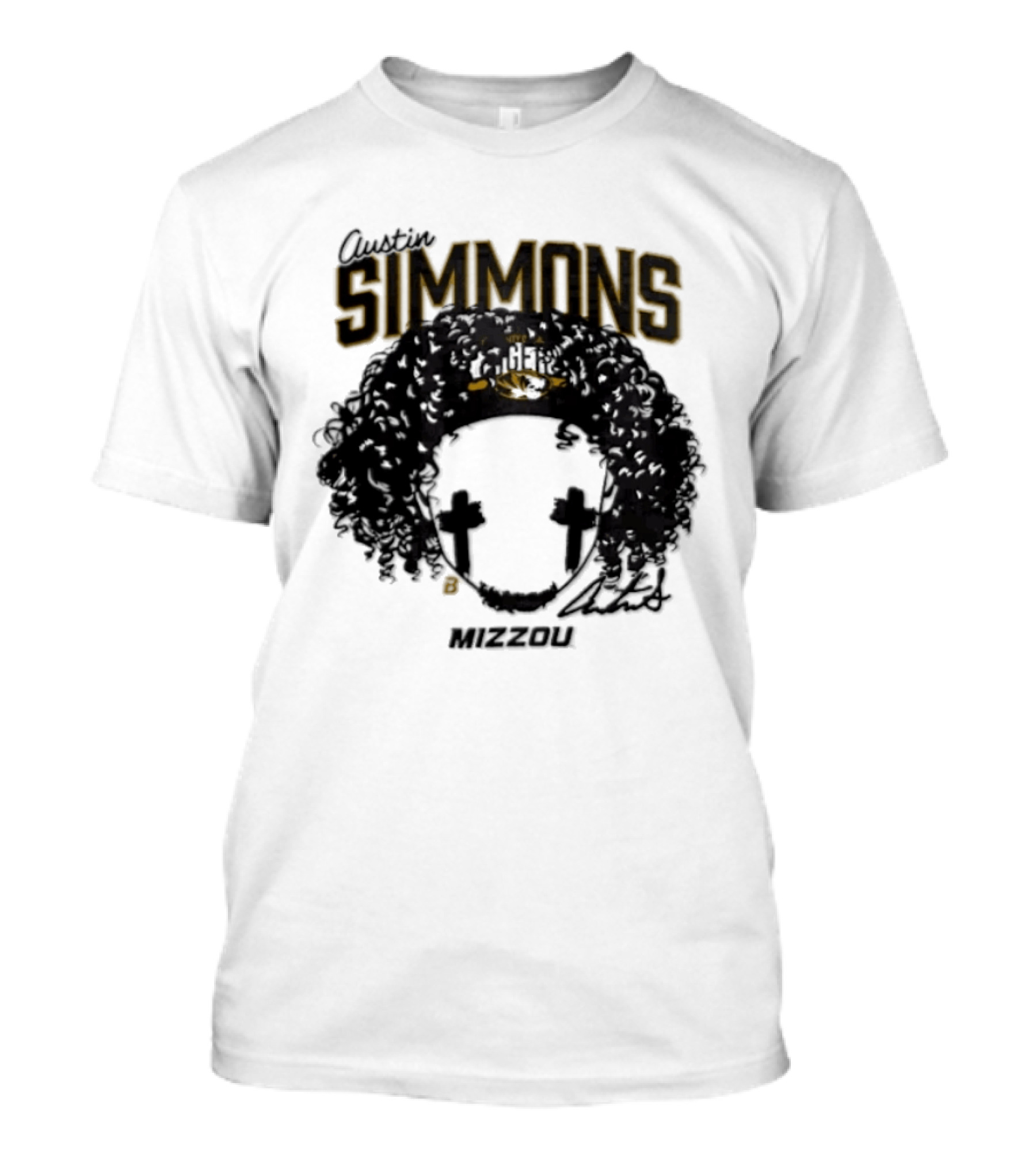 Austin Simmons Mizzou Tigers T-Shirt