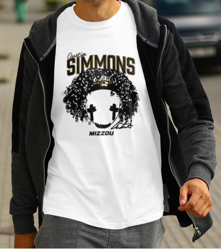 Austin Simmons Mizzou Tigers T-Shirt