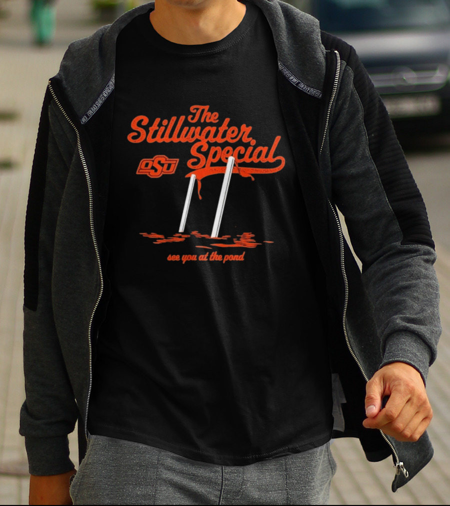 Oklahoma State Cowboys OSU The Stillwater Special See You At The Pond T-Shirt