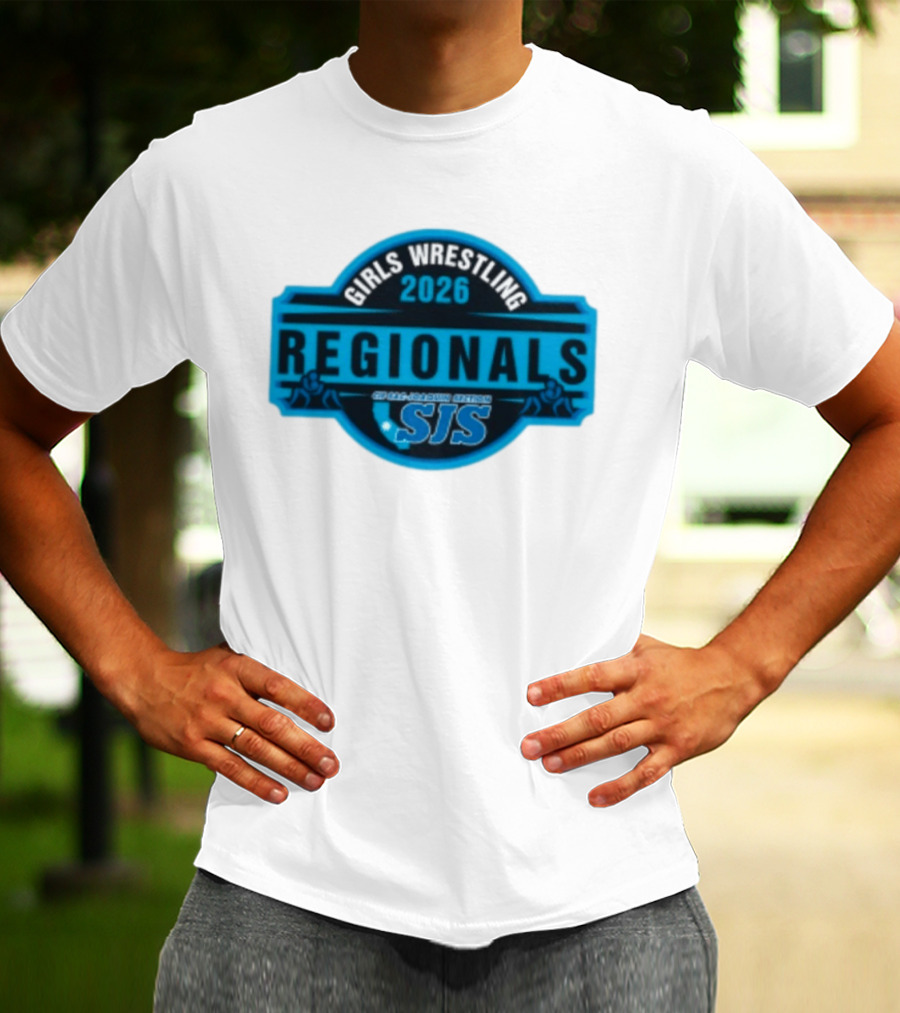CIF SJS 2026 Girls Wrestling Regionals Championship Event T-Shirt