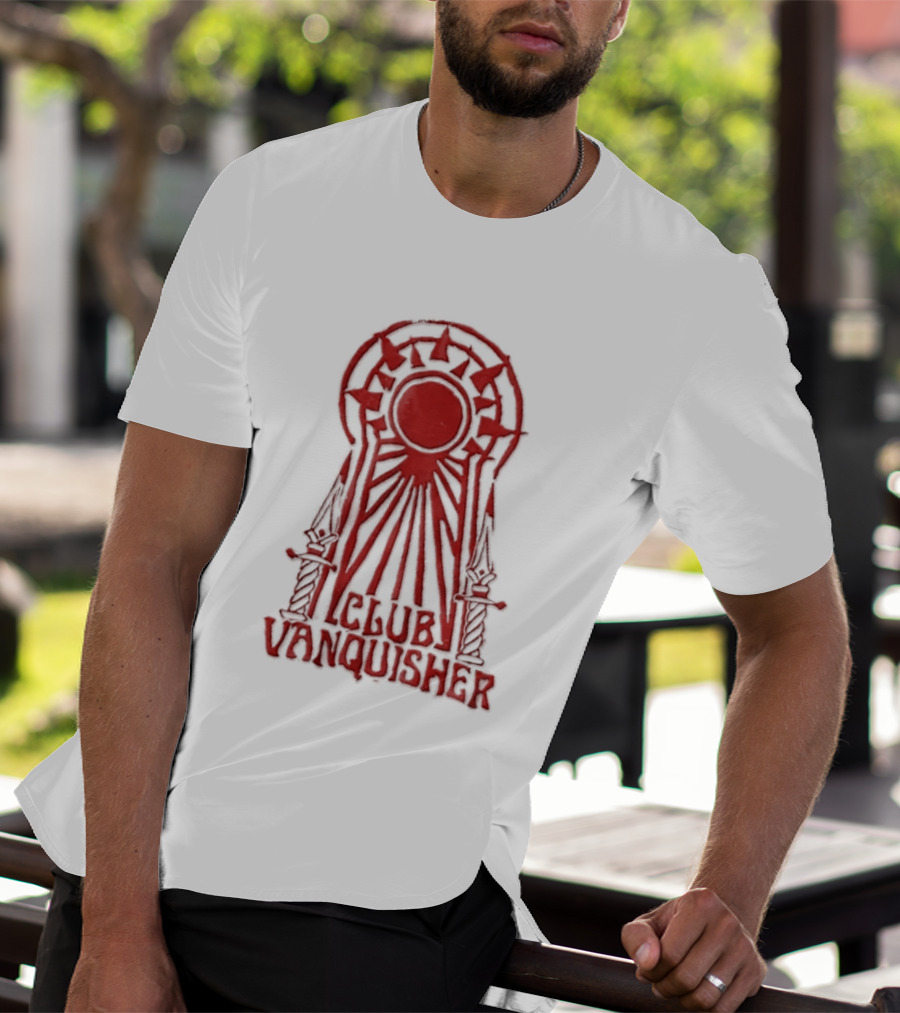 Club Vanquisher Sun With Daggers Red T-Shirt