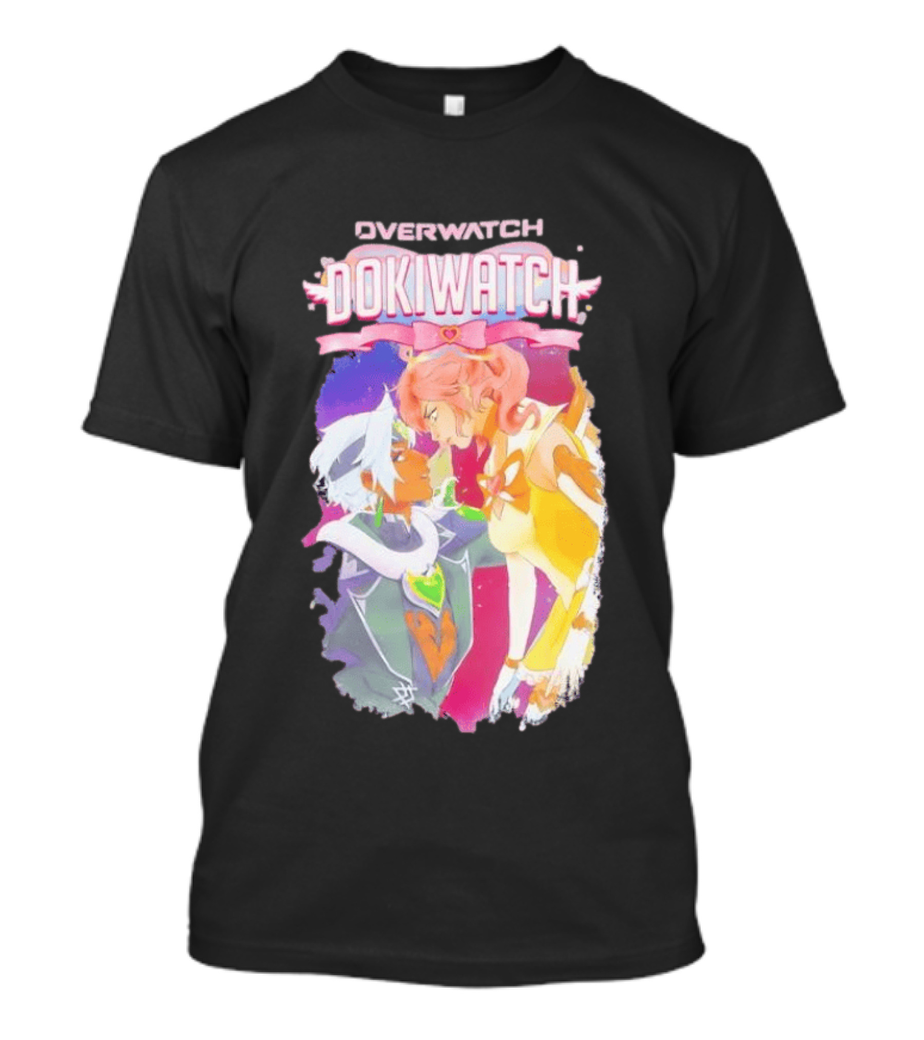 Overwatch Doki Anime Magical Girl Romance T-Shirt