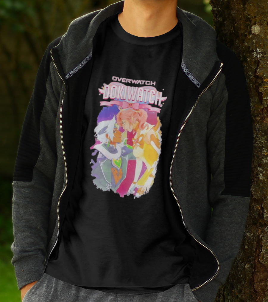 Overwatch Doki Anime Magical Girl Romance T-Shirt