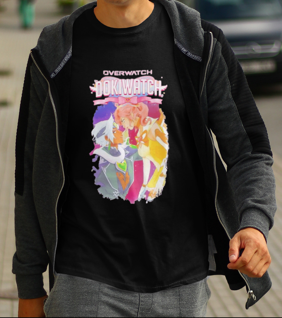 Overwatch Doki Anime Magical Girl Romance T-Shirt