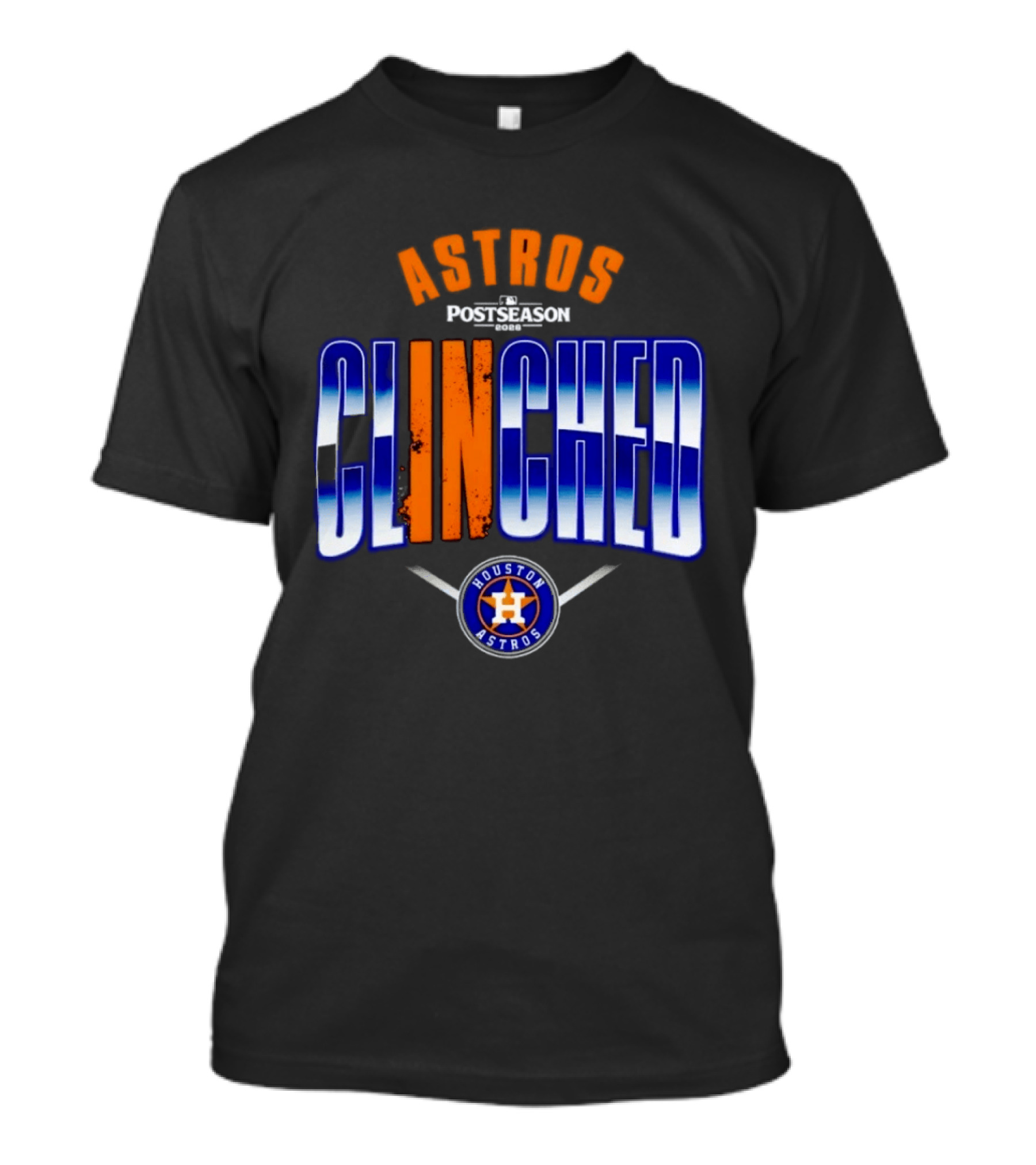 Houston Astros Postseason Clinched 2026 T-Shirt
