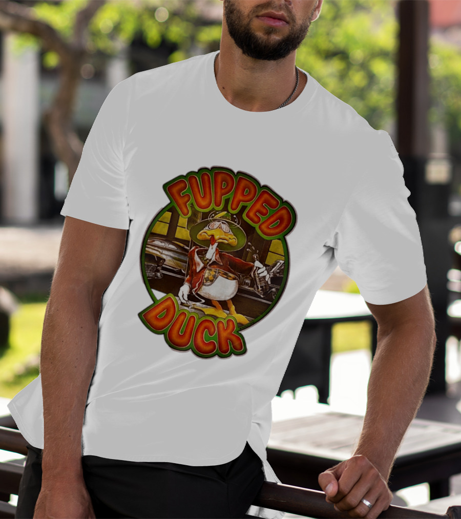 Fupped Duck Vintage Style 1979 Tipsy Cartoon Nostalgia T-Shirt