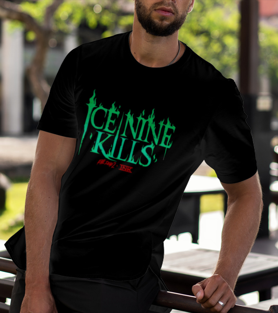Ice Nine Kills Evil Dead 2 INK Collaboration Metalcore T-Shirt
