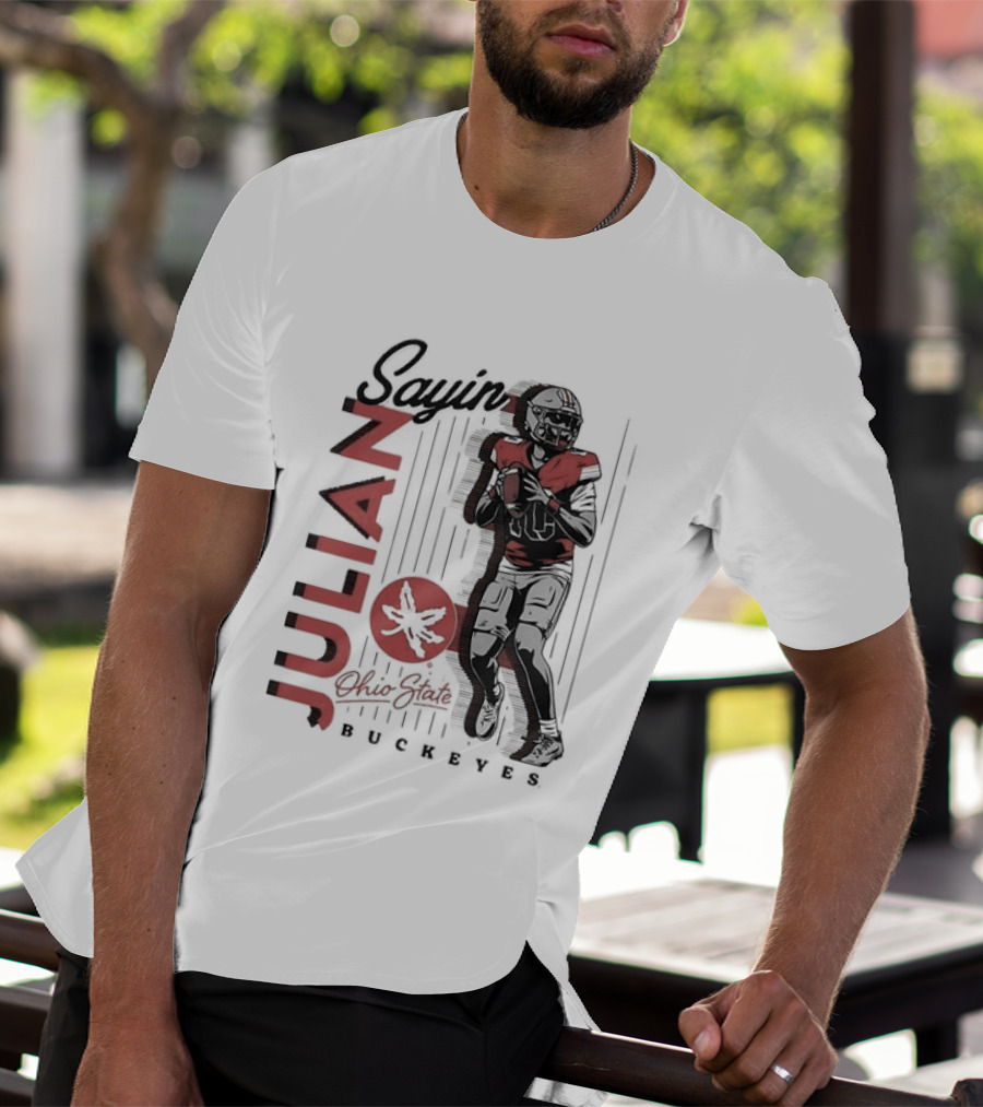 Julian Sayin Ohio State Buckeyes Football Ohio State T-Shirt