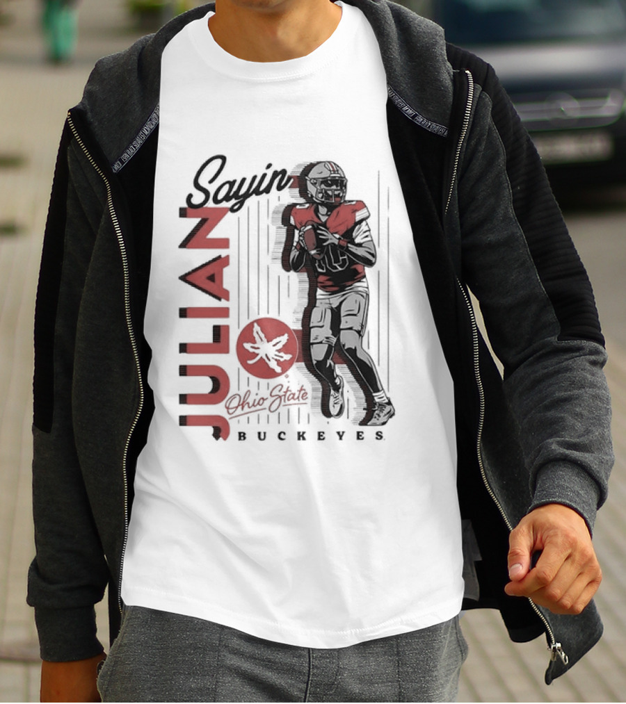 Julian Sayin Ohio State Buckeyes Football Ohio State T-Shirt