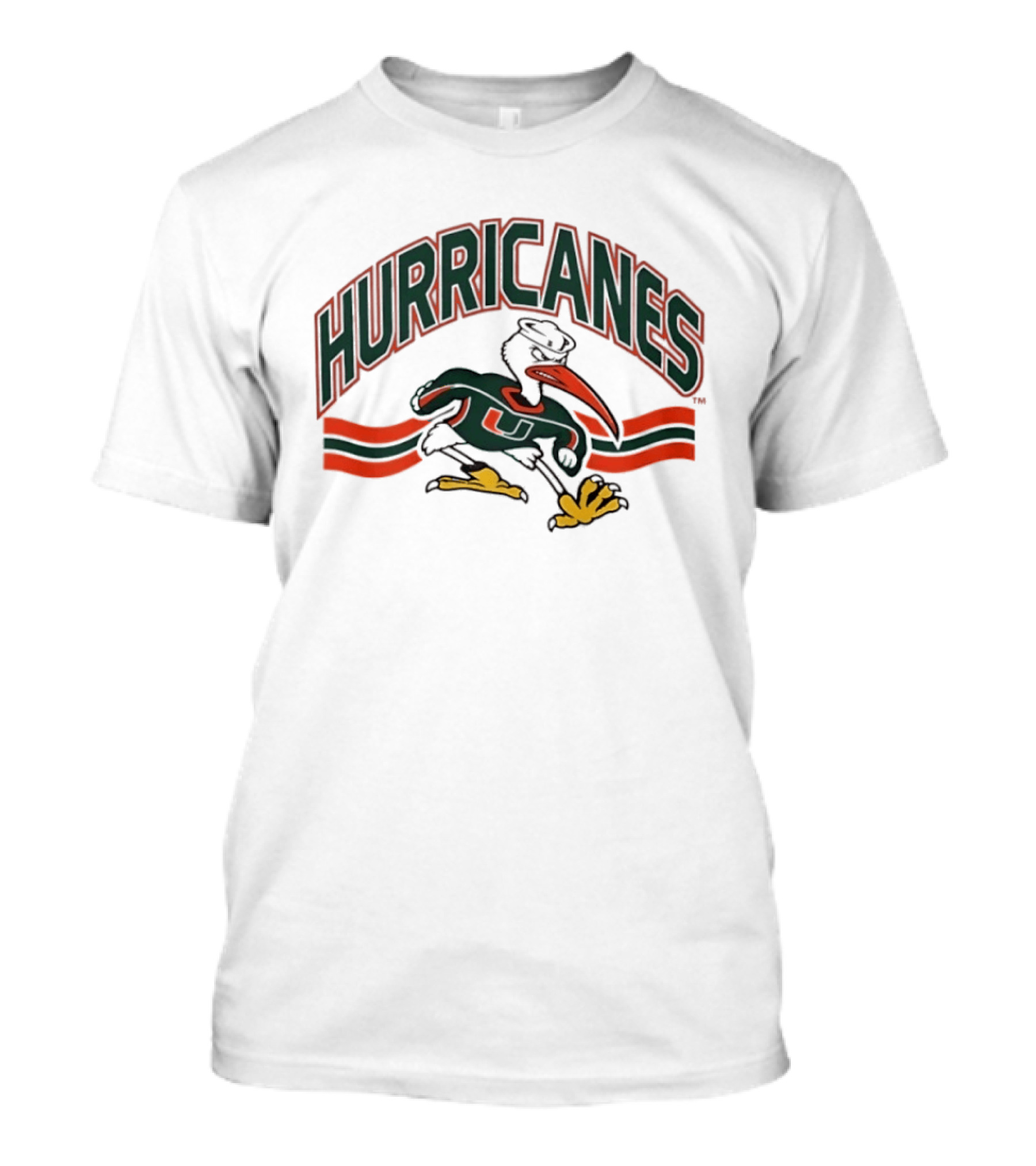 Miami Hurricanes Sebastian The Ibis Sports Team T-Shirt