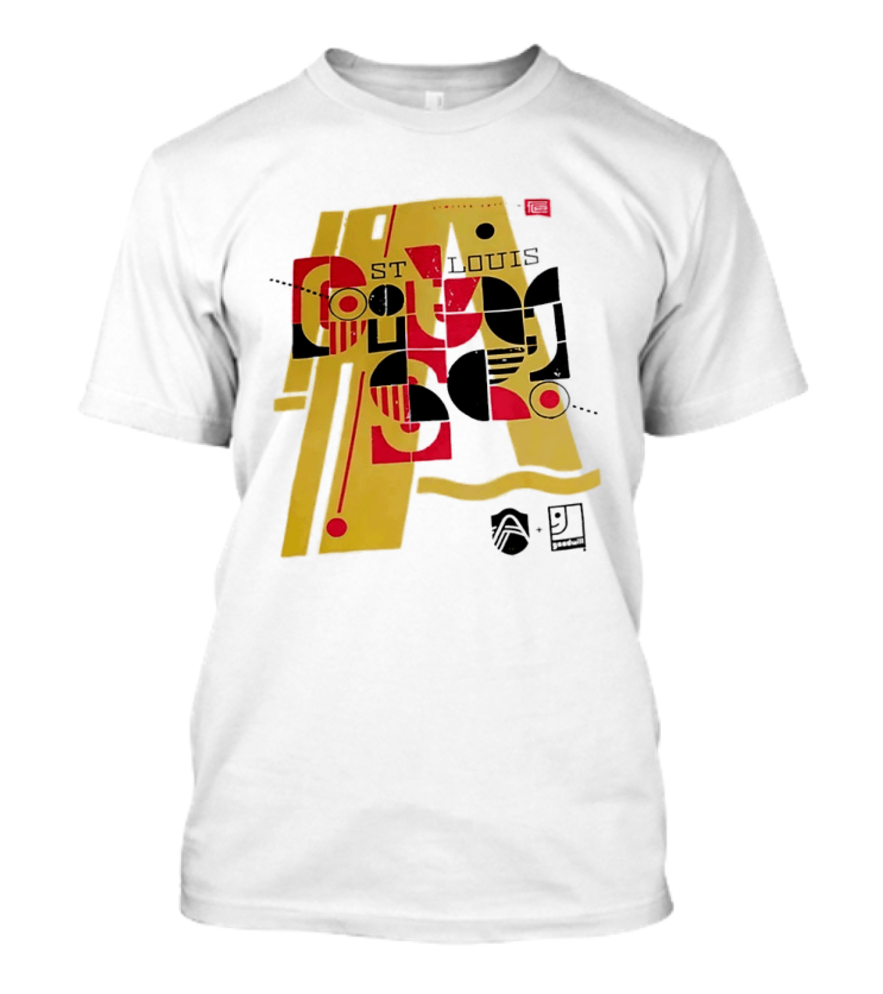 St Louis Football Limited Edition Goodwill Geometric Abstract 91 T-Shirt