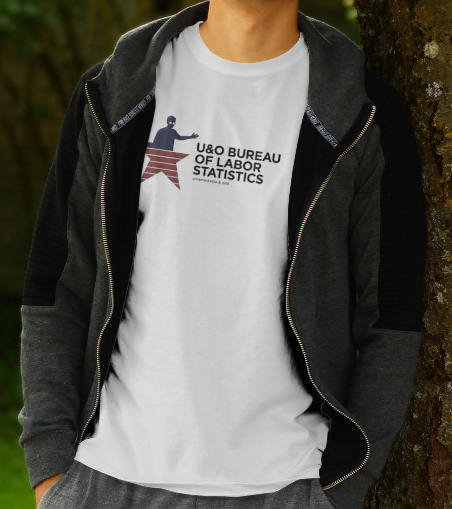 U&O Bureau Of Labor Statistics Unremarkable Odd Washington D.C. T-Shirt
