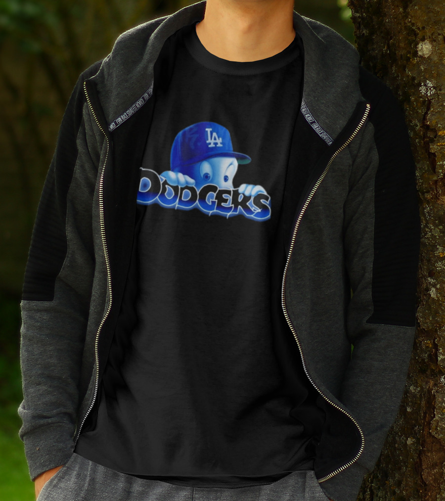 LA Dodgers Lil Casper Halloween Spirit T-Shirt