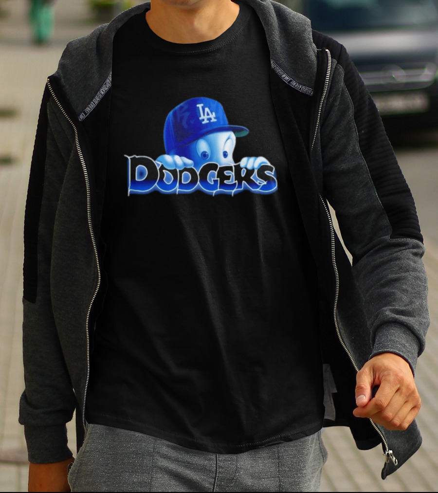 LA Dodgers Lil Casper Halloween Spirit T-Shirt