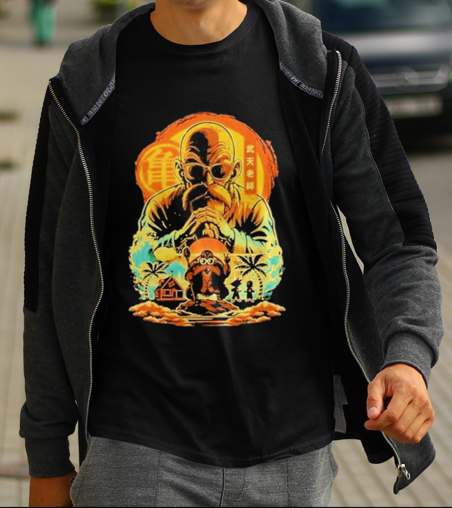 Master Roshi Kame House Dragon Ball Z T-Shirt
