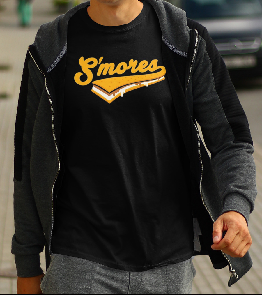 S'mores Campfire Treat Dessert Chocolate Marshmallow Graham Cracker T-Shirt