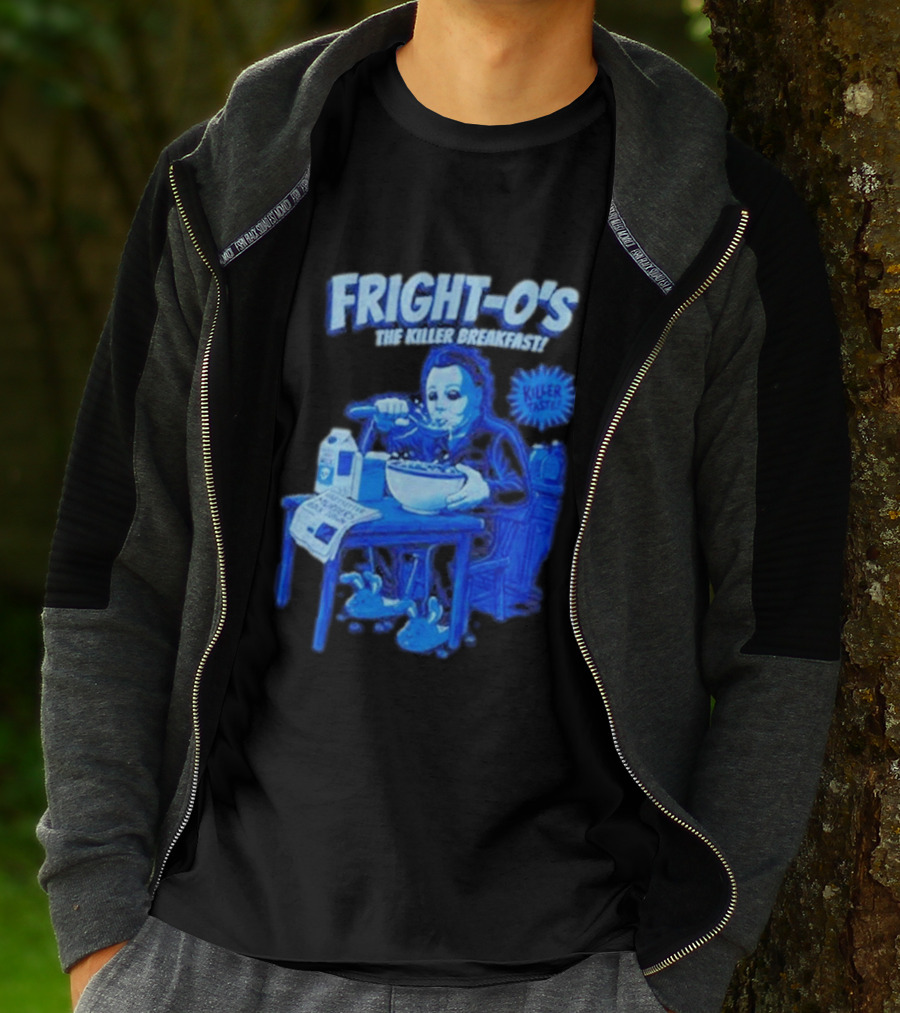 Fright O's The Killer Breakfast Cereal Halloween Michael Myers Killer Taste T-Shirt