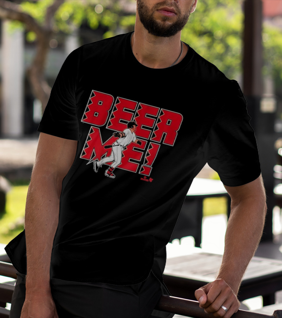 Beer Me Baseball Humor Seth Beer Playful T-Shirt