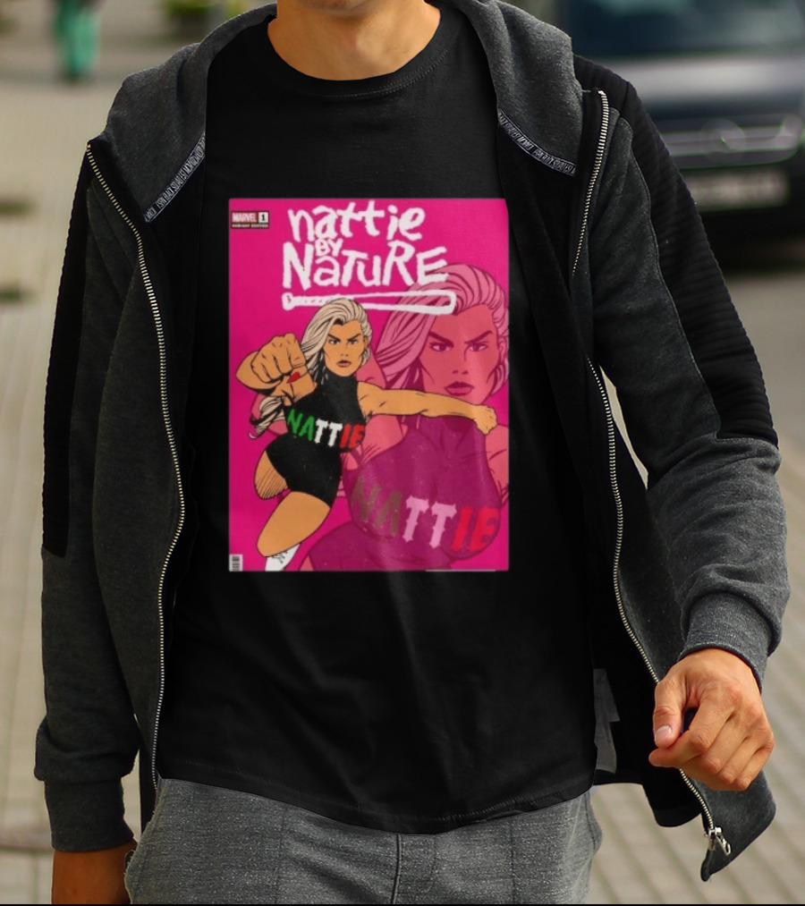 Nattie By Nature Marvel Variant Nattie Issue One Comic T-Shirt