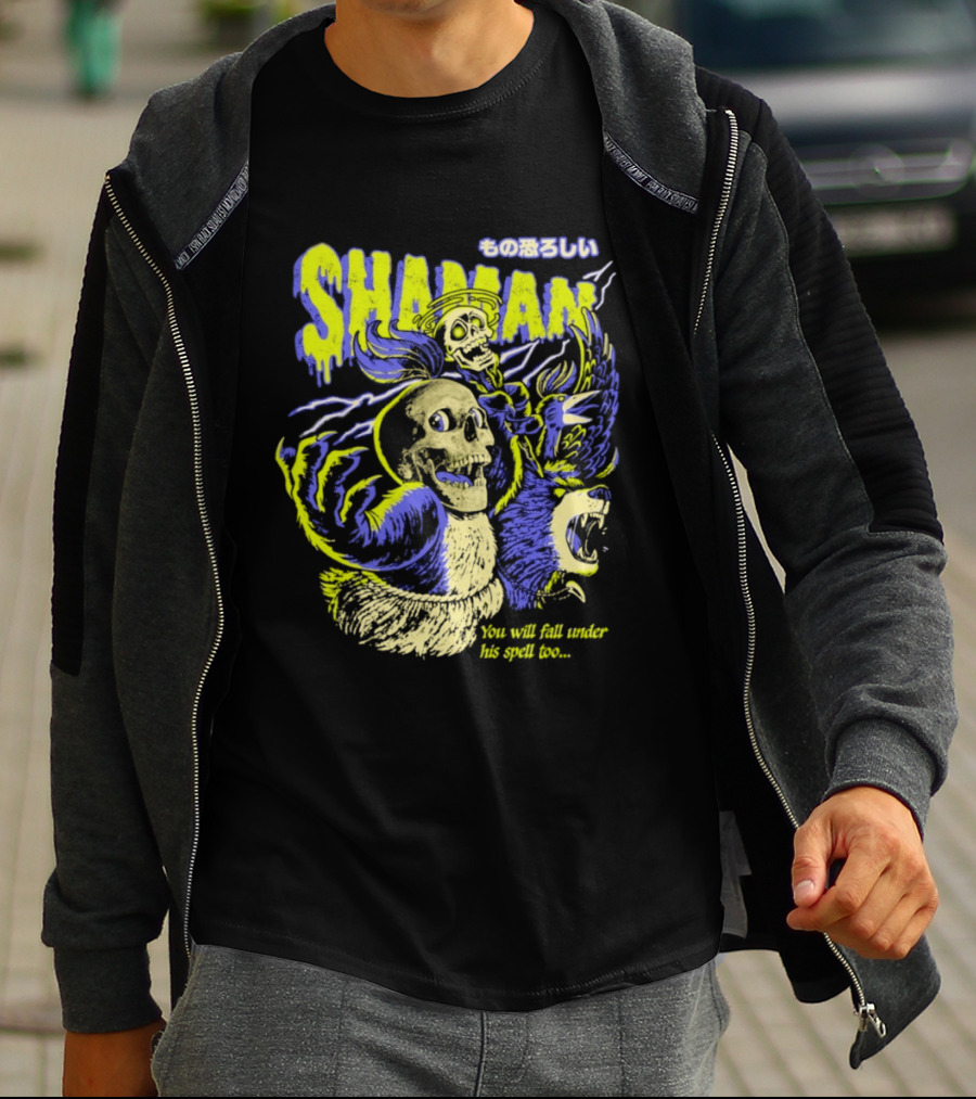 SHAMAN You Will Fall Under His Spell Too T-Shirt