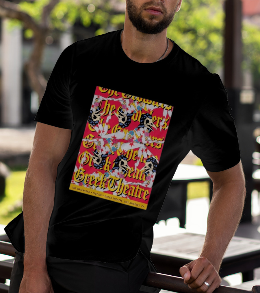 The Growlers Greek Theatre Los Angeles October 3 T-Shirt