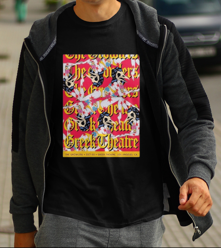 The Growlers Greek Theatre Los Angeles October 3 T-Shirt