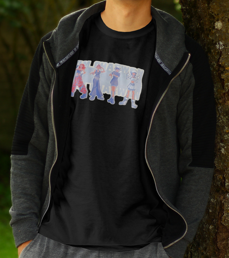 Kim Chaewon Le Sserafim K Pop Fashion Styles T-Shirt