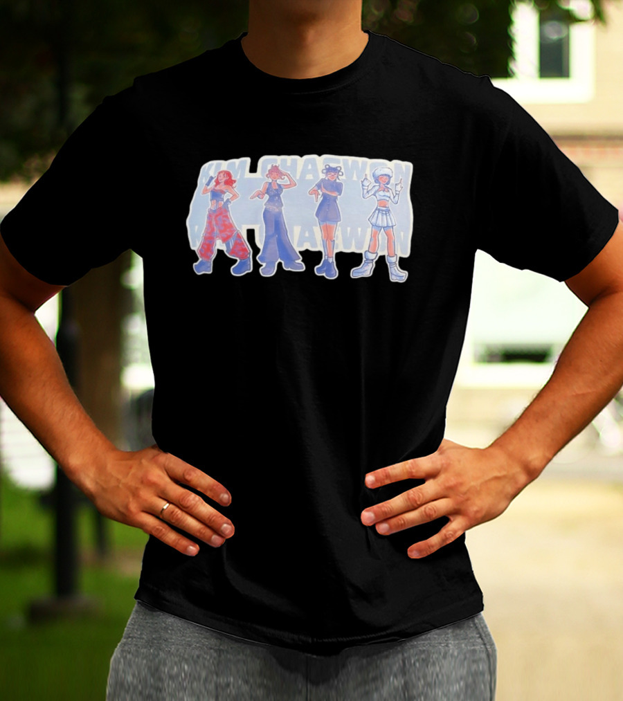 Kim Chaewon Le Sserafim K Pop Fashion Styles T-Shirt