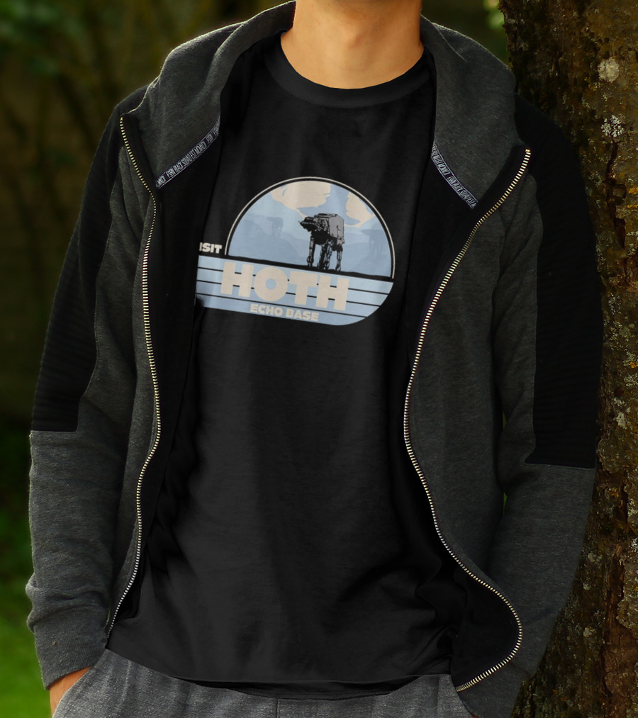 Visit Hoth Echo Base Star Wars AT AT Adventure T-Shirt