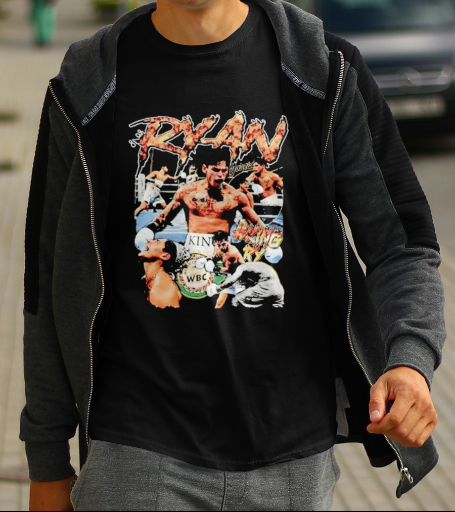 Ryan Garcia WBC Boxing Champion Explosive Action Montage T-Shirt