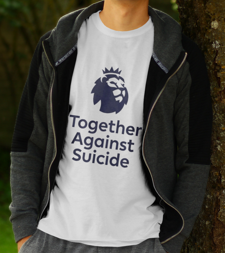 Aston Villa Premier League Together Against Suicide T-Shirt