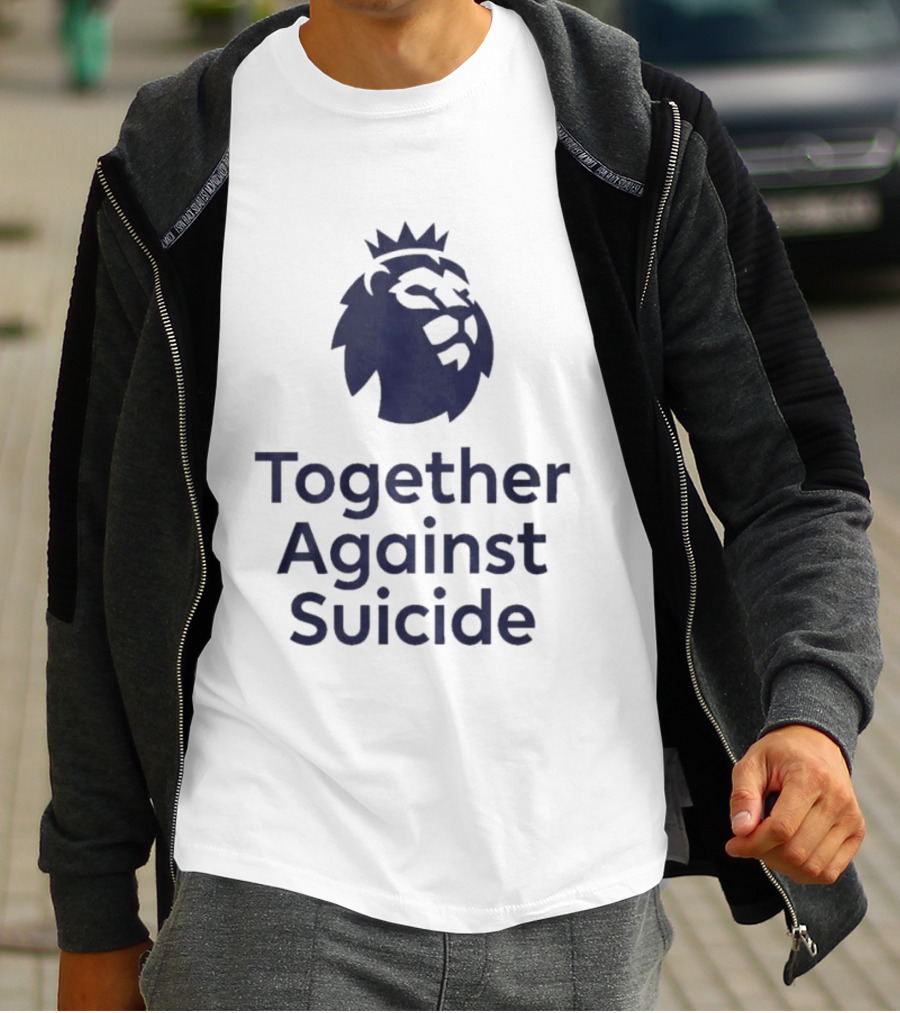 Aston Villa Premier League Together Against Suicide T-Shirt