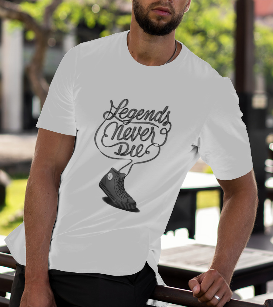 Legends Never Die High Top Classic Shoe T-Shirt