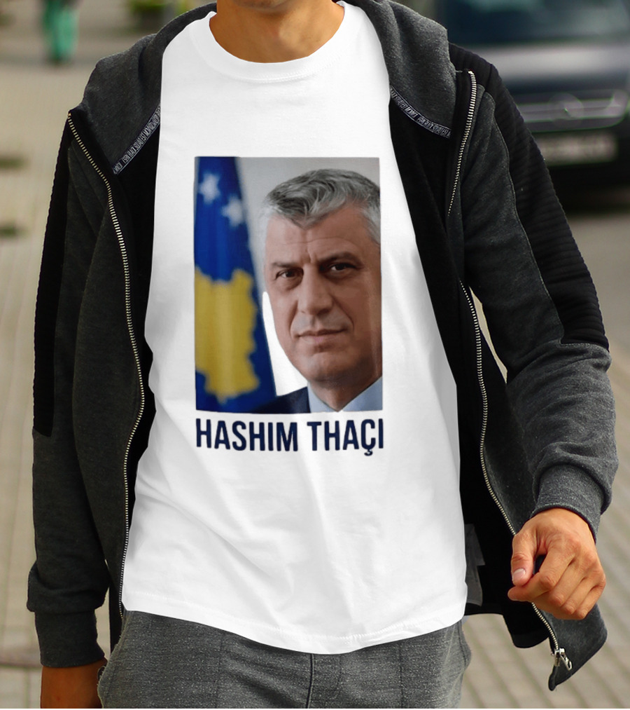 Hashim Thaci Kosovo Flag T-Shirt