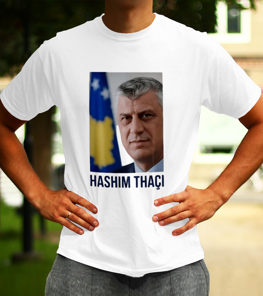 Hashim Thaci Kosovo Flag T-Shirt