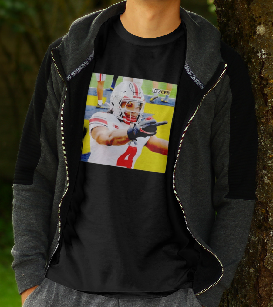 Ohio State Player Gesture Against Michigan Football T-Shirt