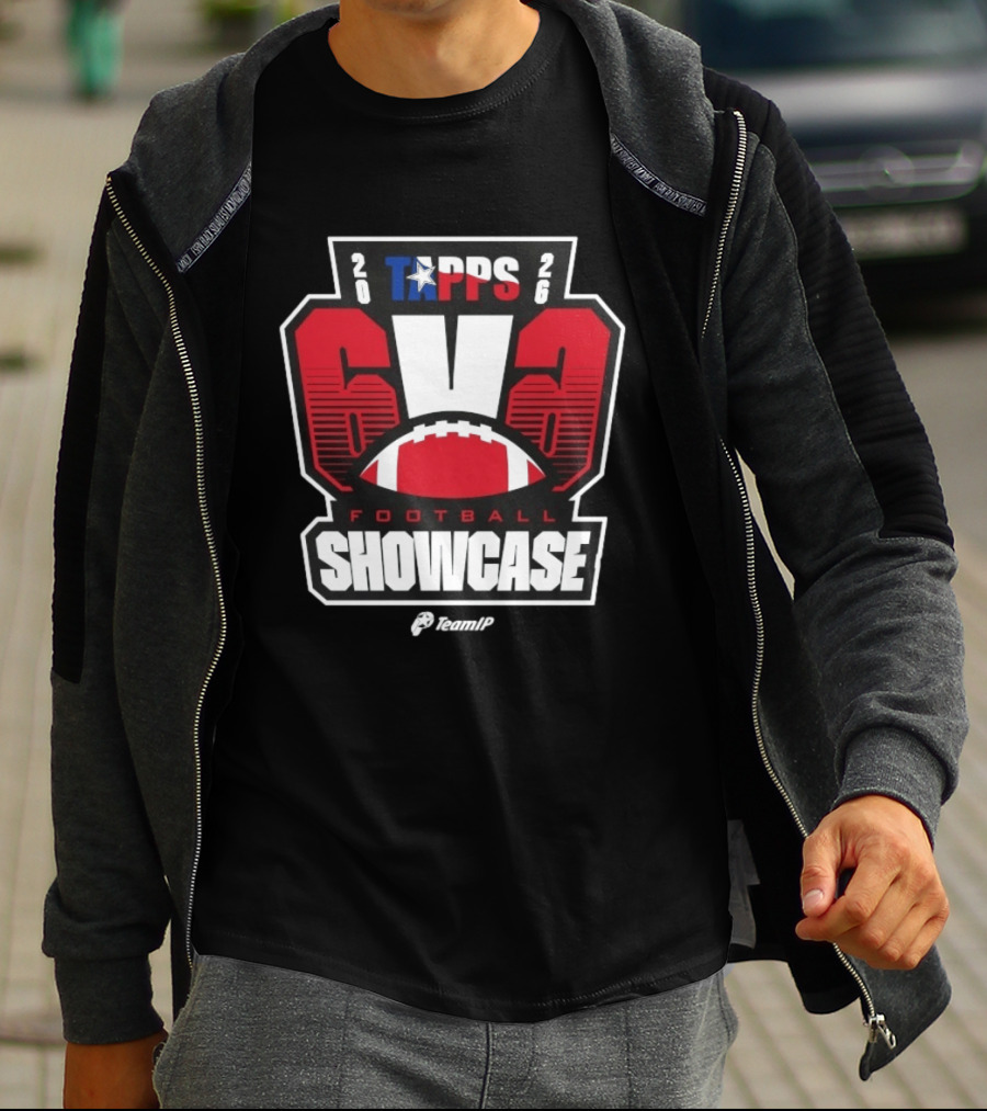 TAPPS 2026 6v6 Football Showcase TeamIP T-Shirt
