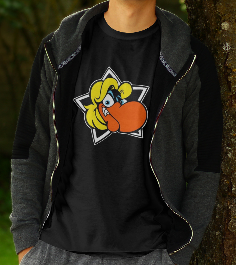 Looney Tunes Foghorn Leghorn Star Cartoon Character Face T-Shirt