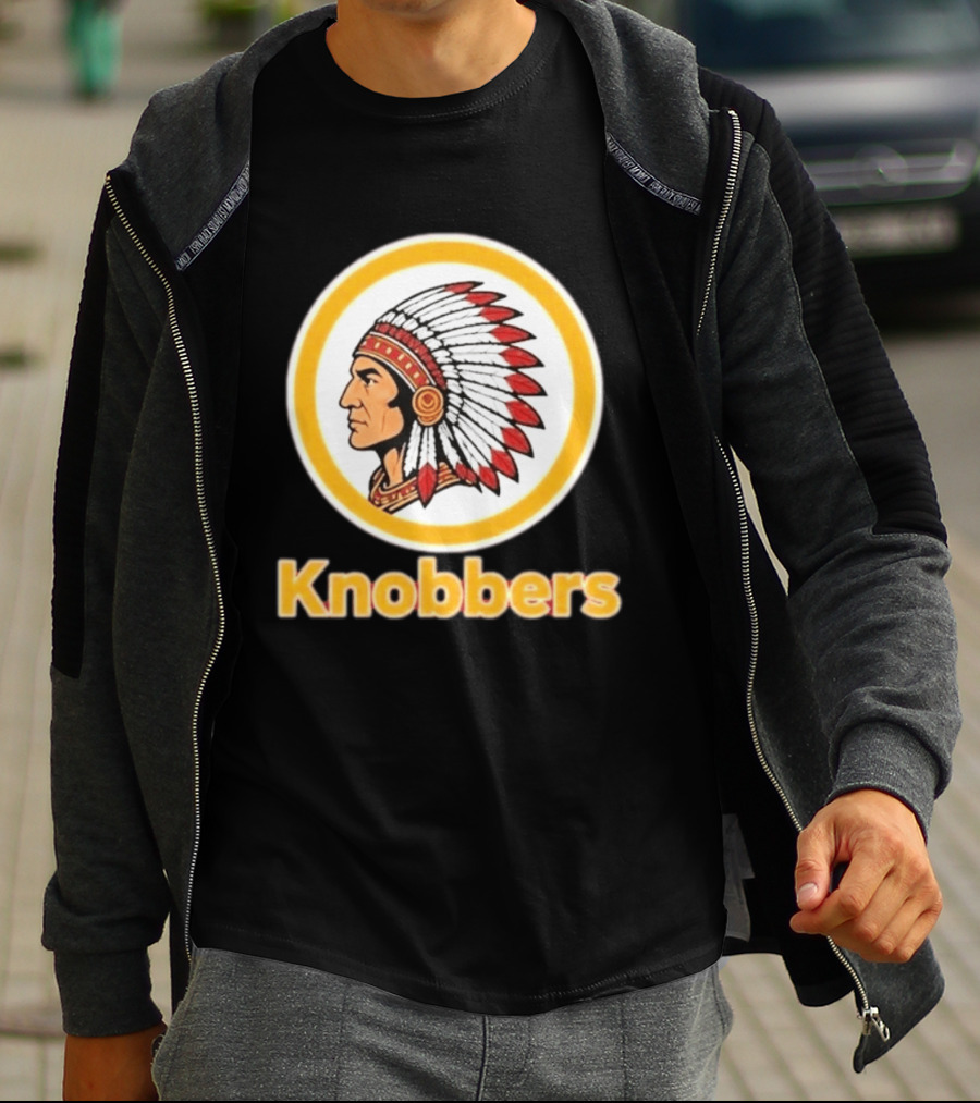 Washington Redskins Knobbers Native American Head T-Shirt