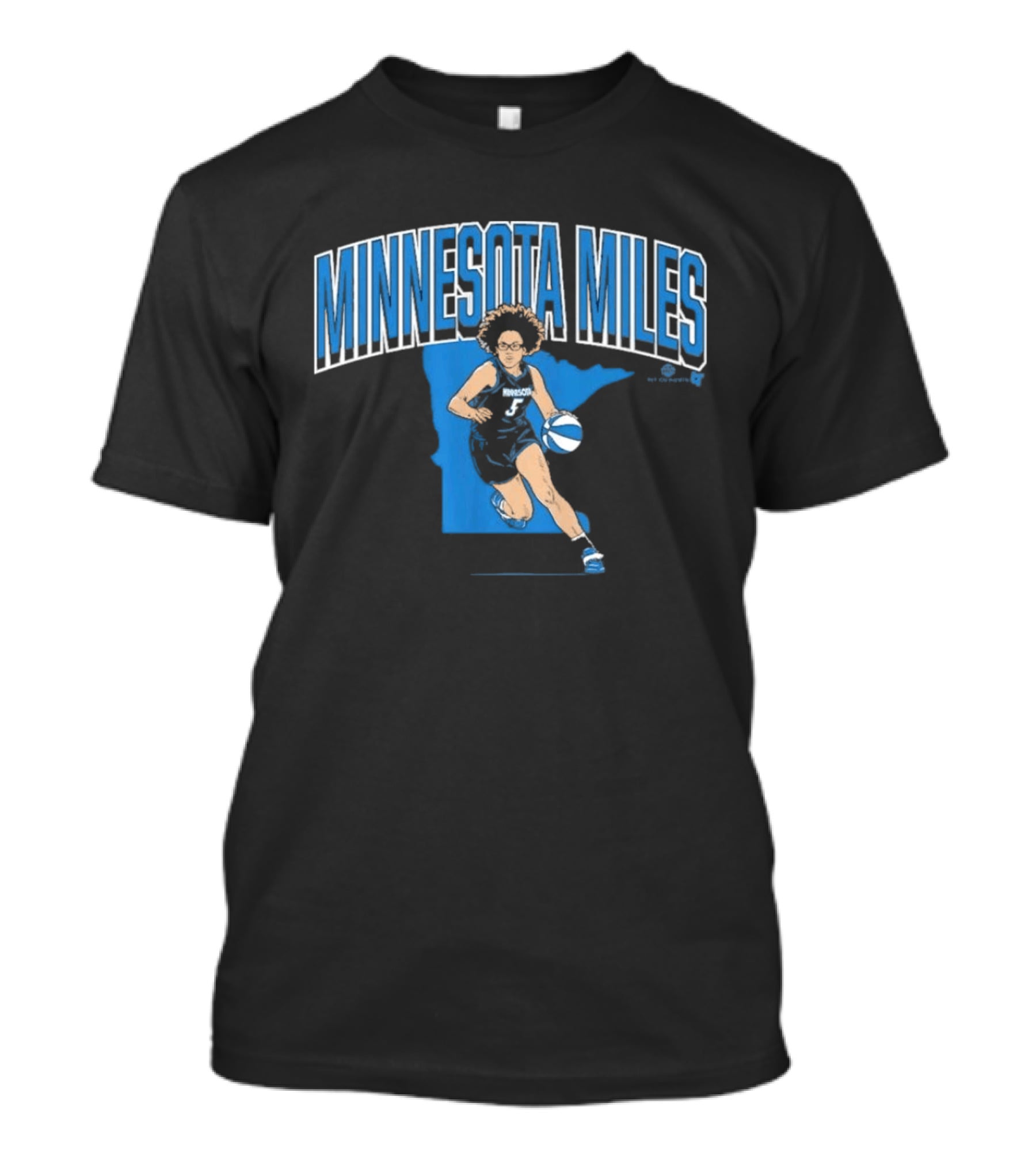Minnesota Miles Basketball Player In Action T-Shirt