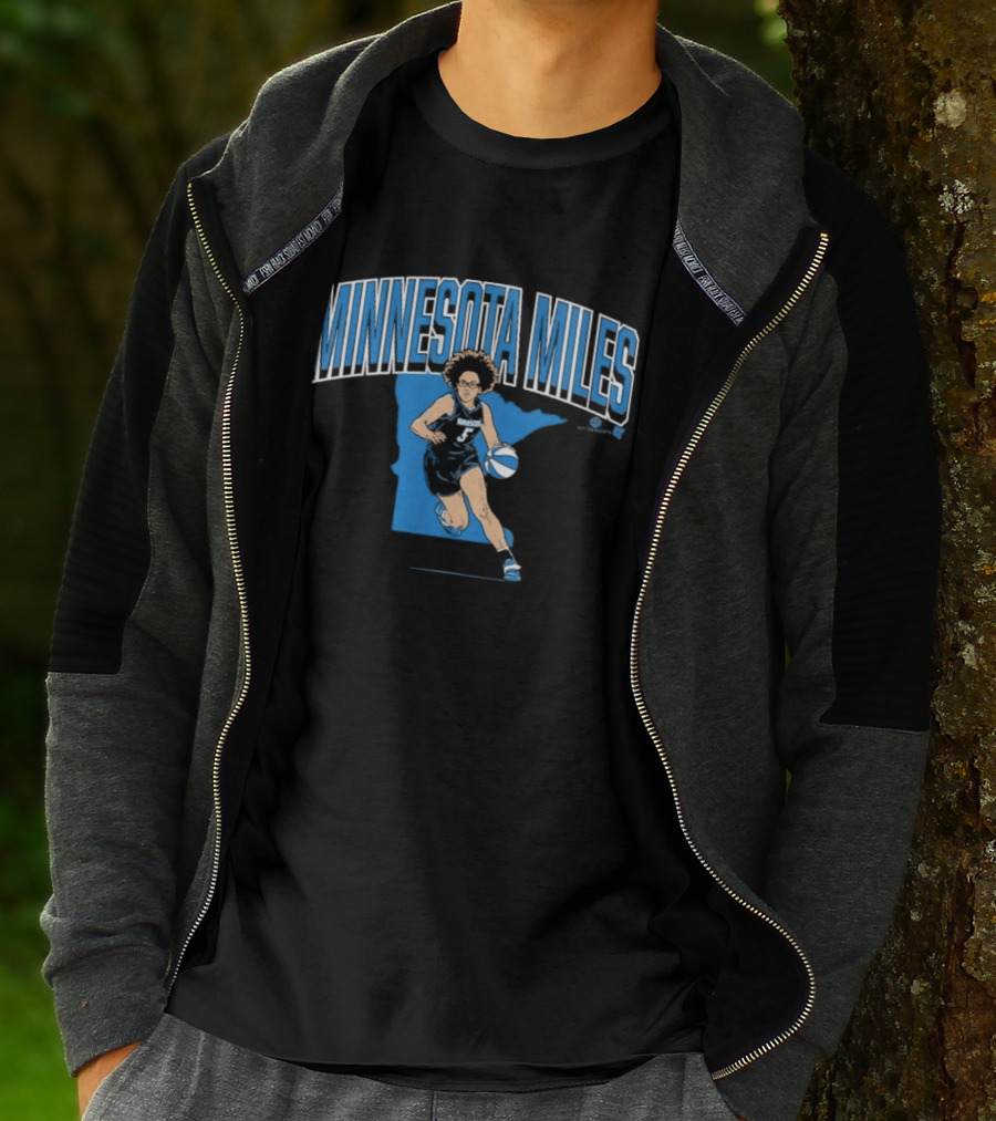 Minnesota Miles Basketball Player In Action T-Shirt