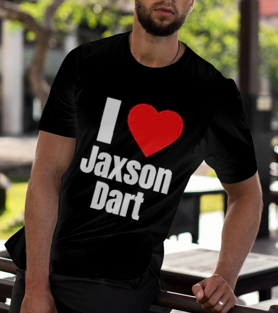I Heart Jaxson Dart Fan Support T-Shirt