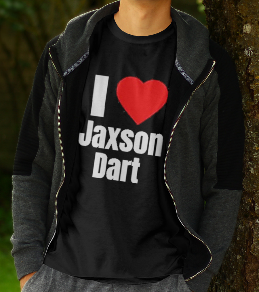 I Heart Jaxson Dart Fan Support T-Shirt