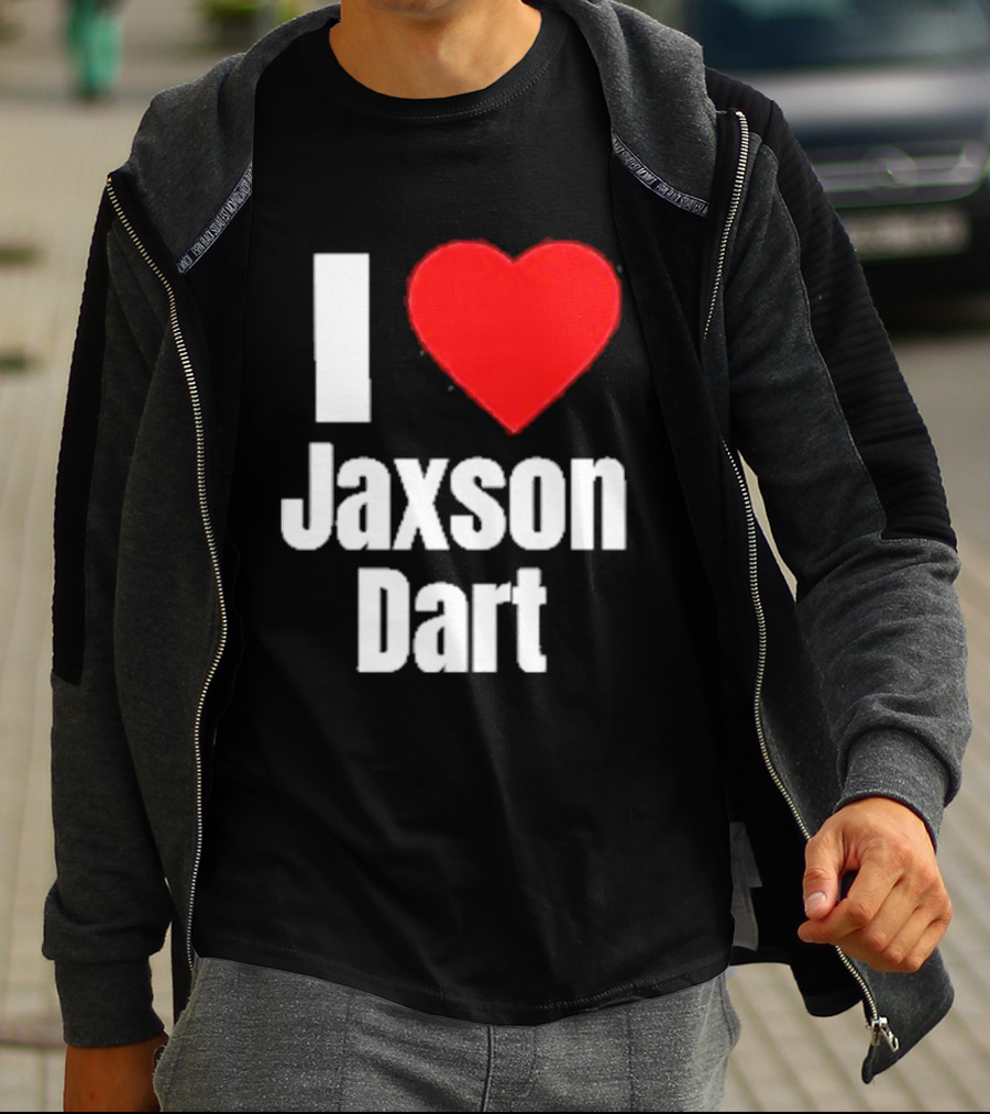I Heart Jaxson Dart Fan Support T-Shirt