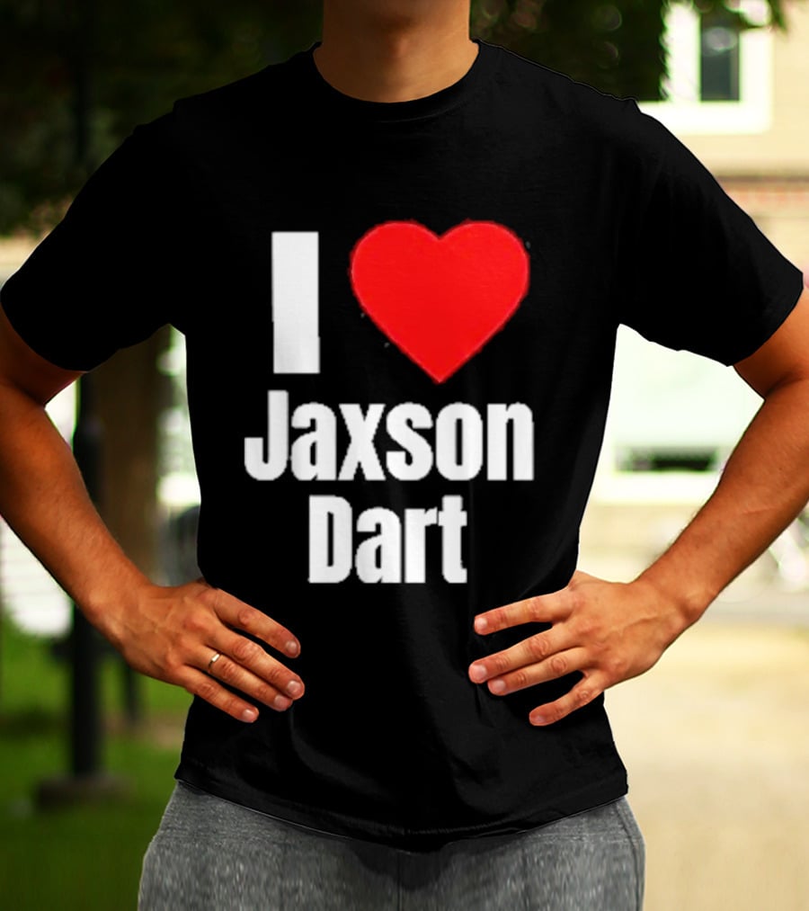 I Heart Jaxson Dart Fan Support T-Shirt