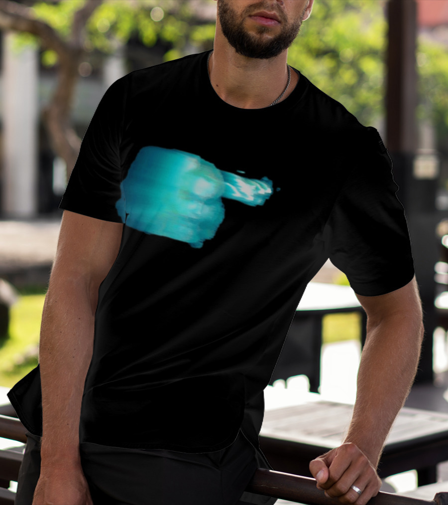 Phoebe Bridgers The Lost Tour 2026 Cyan Electric Aura T-Shirt